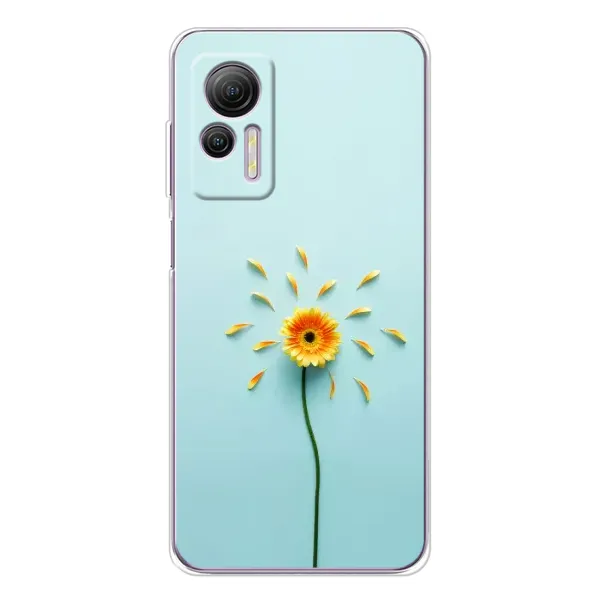 Чехол с принтом «Желтый цветок» для Ulefone Note 14