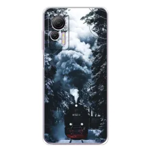Новорічні, Святкові Чохли для Ulefone Note 14 - 2024 год (Зимовий потяг)