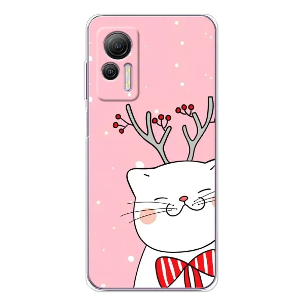 Чохол з принтом «Зимовий кіт» для Ulefone Note 14 Чохол з принтом «Зимовий кіт» для Ulefone Note 14