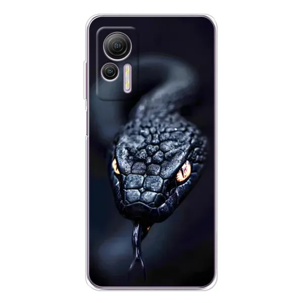 Чохол з принтом «Чорна змія» для Ulefone Note 14