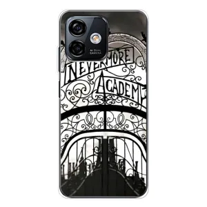 Чохол з дизайном Венздей 2 на Ulefone Note 16 Pro (Ворота Академії Невермор)