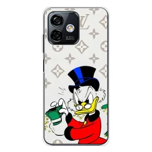 Чехли для Ulefone Note 16 Pro - Скрудж МакДак Louis Vuitton (PREMIUMPrint) (Бакси Скрудж)