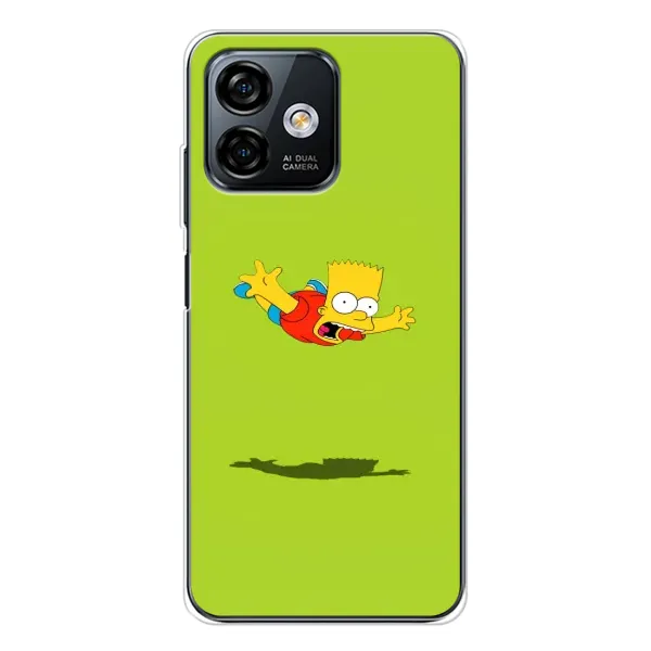 Чохол з принтом «Барт Сімпсон» для Ulefone Note 16 Pro
