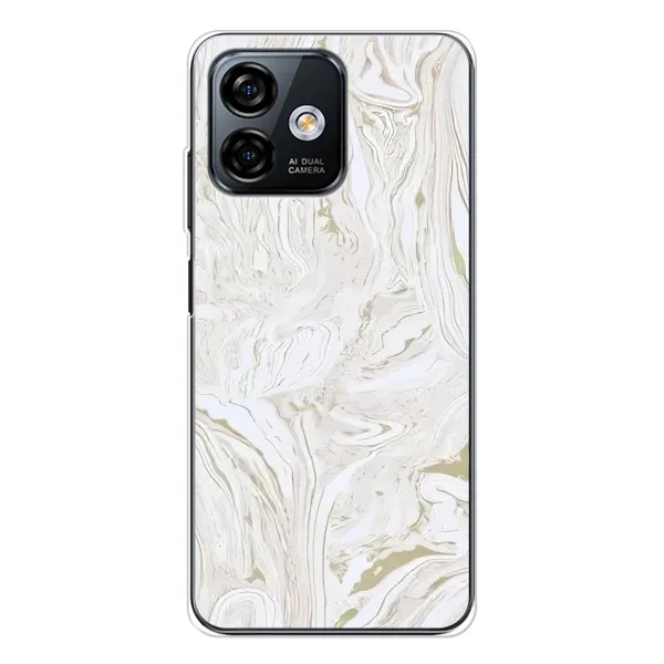 Чохол з принтом «Білий мрамор» для Ulefone Note 16 Pro