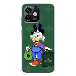 Чехли для Ulefone Note 16 Pro - Скрудж МакДак Louis Vuitton (PREMIUMPrint) (Богата Утка)
