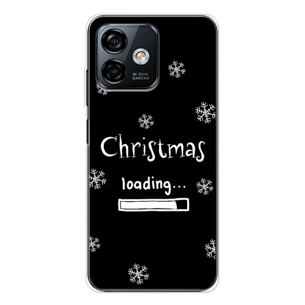 Чехол с принтом «Christmas loading» для Ulefone Note 16 Pro