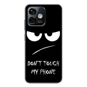 Чехол для Нот 16 Про - (AlphaPrint) с печатью (ТОП продаж) (Dont Touch)
