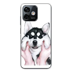 Чехлы с собаками для Ulefone Note 16 Pro (VPrint) (Довольный Хаски)