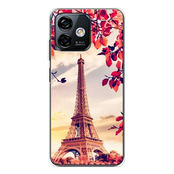 Чохол з принтом «Ейфелева Вежа» для Ulefone Note 16 Pro