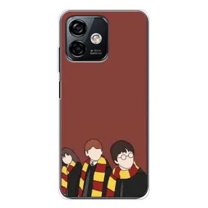 Чехлы с Гарри Поттером для Ulefone Note 16 Pro (AlphaPrint) (Гарри с друзьями)