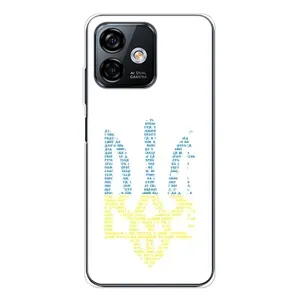 Чехлы для Ulefone Note 16 Pro Укр. Символика (AlphaPrint) (Герб из букв)