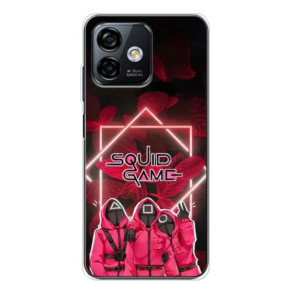 Чохол з принтом «Охоронці Гра кальмара» для Ulefone Note 16 Pro