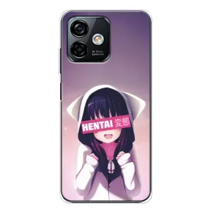 Чехлы Персонажи Аниме Наруто для Ulefone Note 16 Pro (AlphaPrint) (Hentai chan)