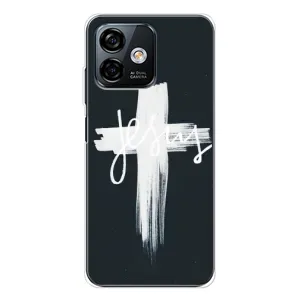 Чехол для Ulefone Note 16 Pro (AlphaPrint) - (Христианские) (Иисус)
