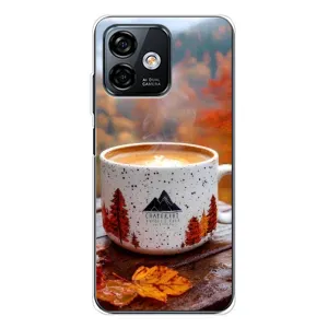 Чохол з принтом «Кава на природі» для Ulefone Note 16 Pro