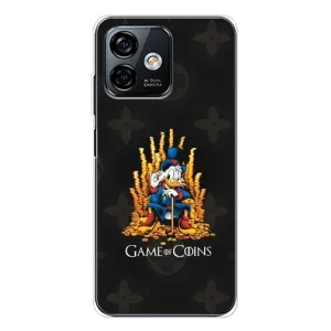 Чехли для Ulefone Note 16 Pro - Скрудж МакДак Louis Vuitton (PREMIUMPrint) (Король грошей)