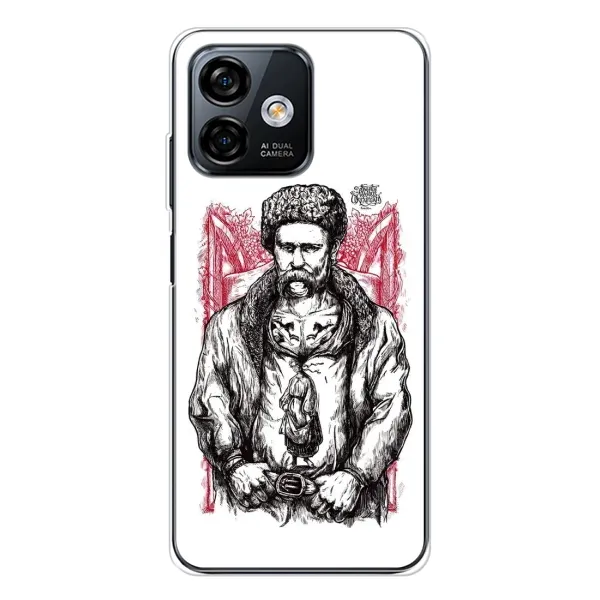 Чехол с принтом «Козак Шевченко» для Ulefone Note 16 Pro Чехол с принтом «Козак Шевченко» для Ulefone Note 16 Pro