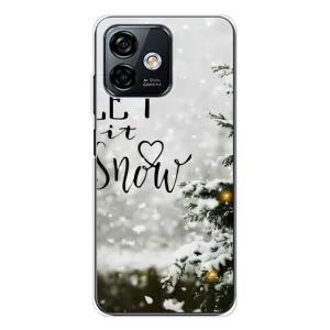 Новорічні, Святкові Чохли для Ulefone Note 16 Pro - 2024 год (Let it snow)