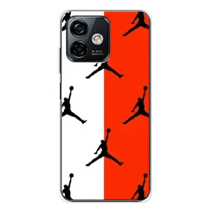 Чехлы для Ulefone Note 16 Pro - с картинкой JORDAN (AlphaPrint) (Лого Джордан)