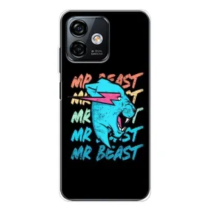 Чехлы Мистер Бист для Нот 16 Про (logo Mr beast)