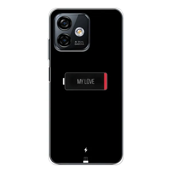 Чехол с принтом «Love battery» для Ulefone Note 16 Pro Чехол с принтом «Love battery» для Ulefone Note 16 Pro