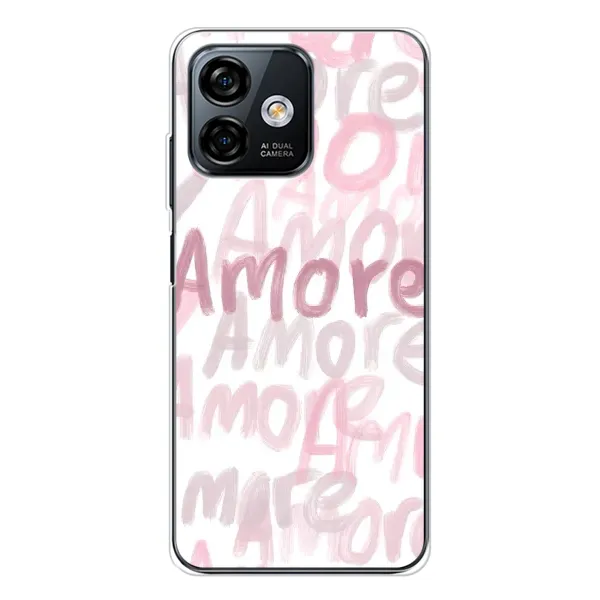 Чохол з принтом «Аморе любов» для Ulefone Note 16 Pro