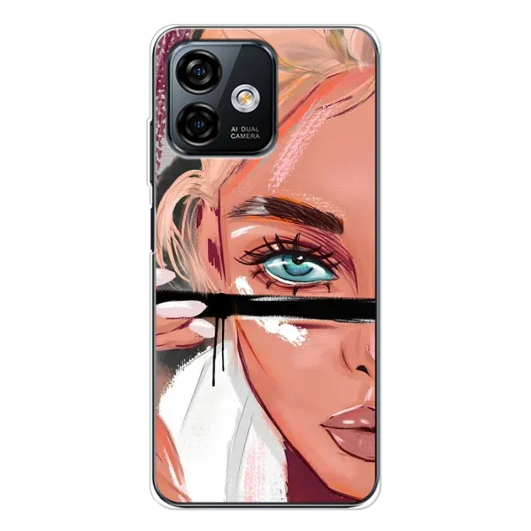 Чохол з принтом «Макіяж» для Ulefone Note 16 Pro