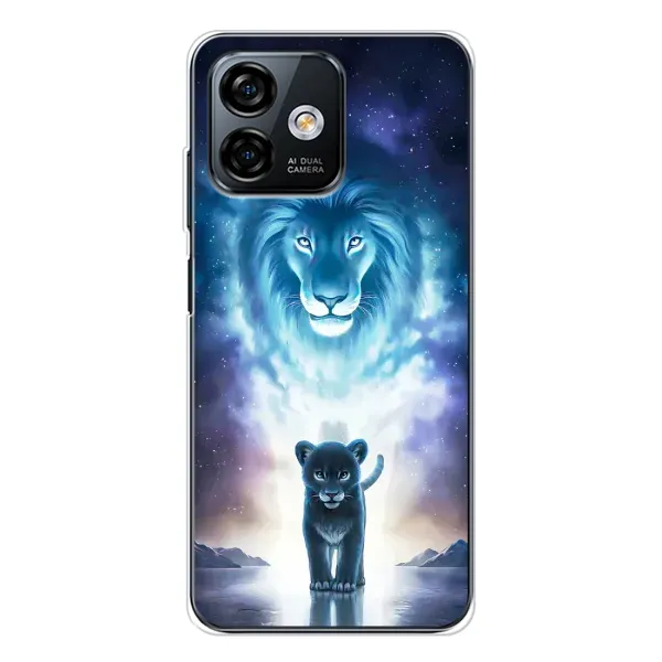 Чехол с принтом «Маленький лев» для Ulefone Note 16 Pro Чехол с принтом «Маленький лев» для Ulefone Note 16 Pro