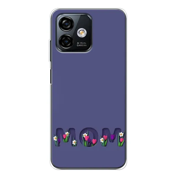 Чохол з принтом «Мама в квітах» для Ulefone Note 16 Pro