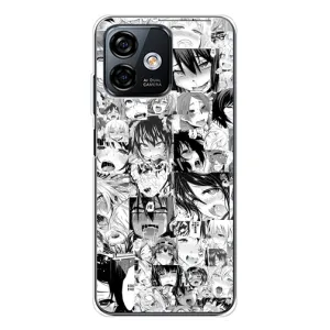 Анимешный чехол для Ulefone Note 16 Pro (Ahegao manga)