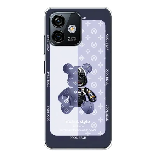 Чехол с принтом «Медвежонок LV» для Ulefone Note 16 Pro