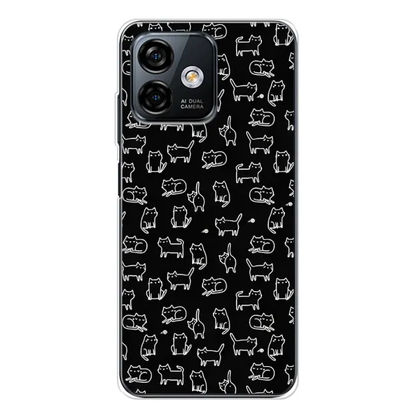 Чехол с принтом «Меленькие котики» для Ulefone Note 16 Pro Чехол с принтом «Меленькие котики» для Ulefone Note 16 Pro