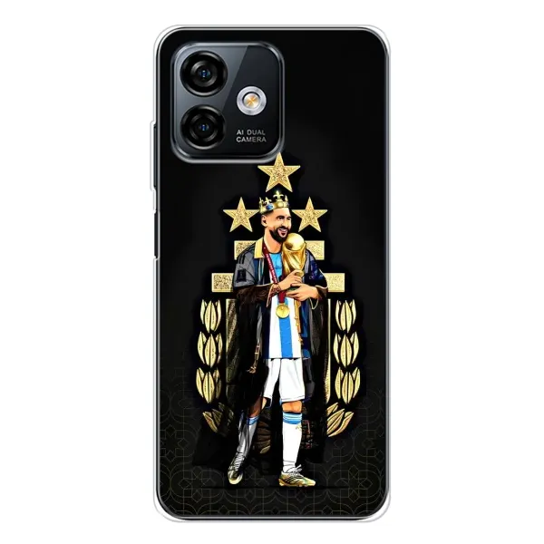 Чехол с принтом «Месси Король» для Ulefone Note 16 Pro