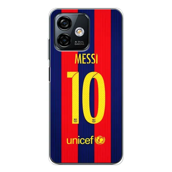 Чохол з принтом «Messi Barca 10» для Ulefone Note 16 Pro Чохол з принтом «Messi Barca 10» для Ulefone Note 16 Pro