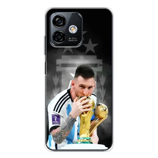 Чехол с принтом «Месси Чемпион» для Ulefone Note 16 Pro