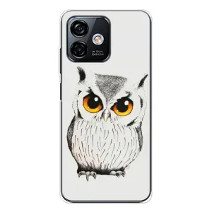 Чехол с птицами на Ulefone Note 16 Pro (VPrint) (Милая Сова)