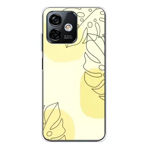 Силконовий чохол з принтом в квітах на Ulefone Note 16 Pro