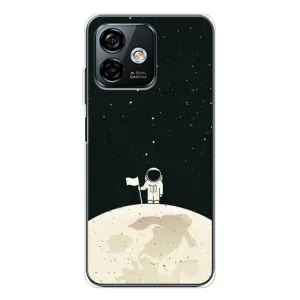 Космические Чехлы для Нот 16 Про (VPrint) (На луне)