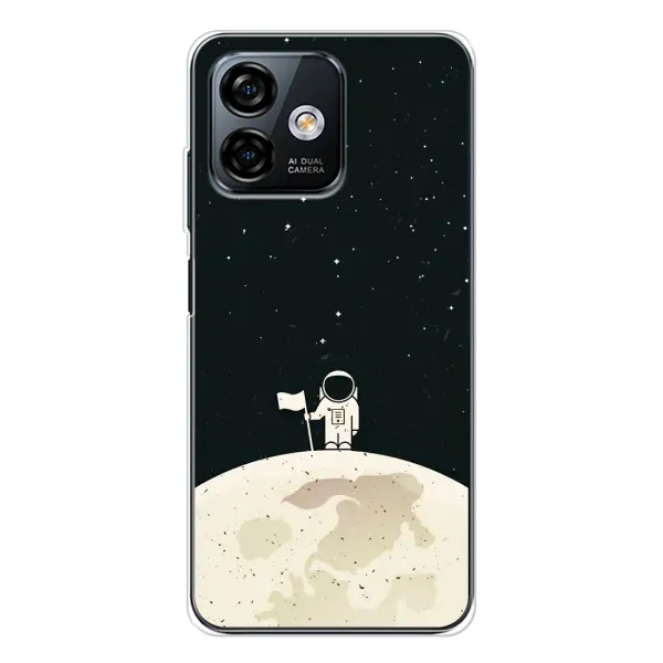 Чохол з принтом «На місяці» для Ulefone Note 16 Pro