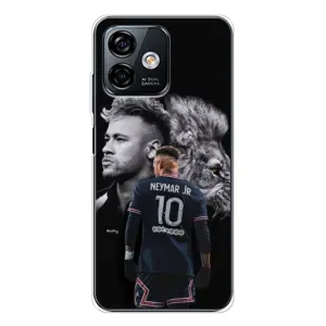 Чехол Неймар для Ulefone Note 16 Pro (AlphaPrint) (Неймар Лев)