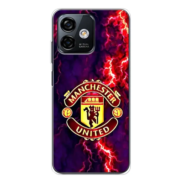 Чехол с принтом «огненный Манчестер» для Ulefone Note 16 Pro