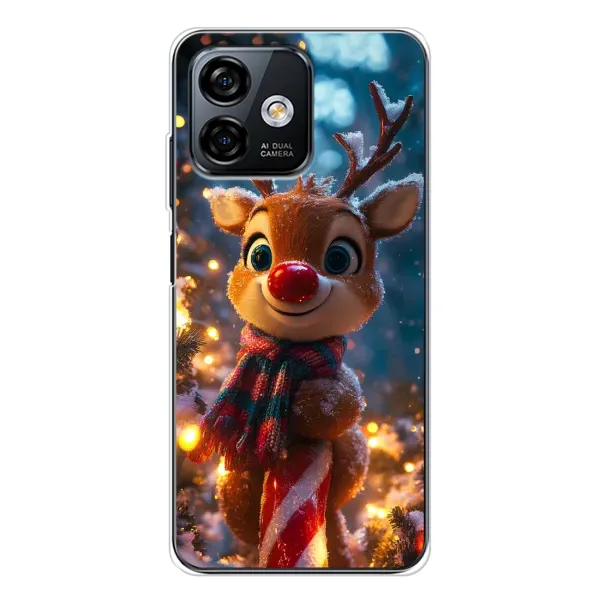 Чохол з принтом «Олень з шарфом» для Ulefone Note 16 Pro Чохол з принтом «Олень з шарфом» для Ulefone Note 16 Pro