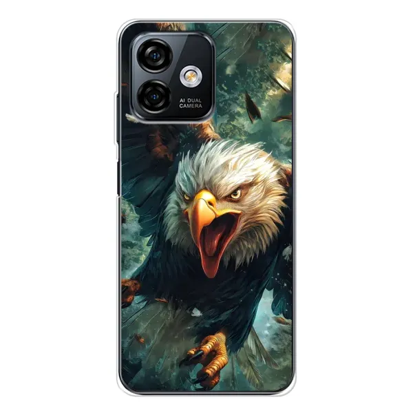 Чехол с принтом «Орел в полете» для Ulefone Note 16 Pro Чехол с принтом «Орел в полете» для Ulefone Note 16 Pro