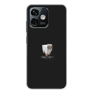 Чехол Майнкрафт на Ulefone Note 16 Pro (AlphaPrint) Minecraft (Овечка Майнкрафт)