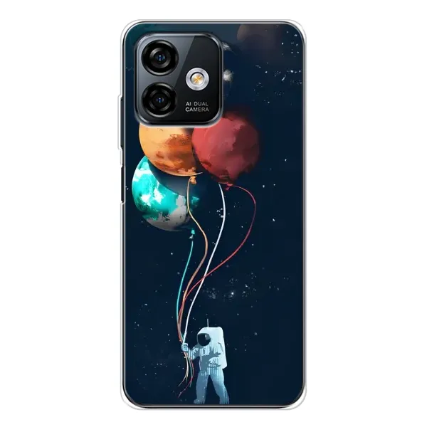 Чохол з принтом «Планети кульки» для Ulefone Note 16 Pro