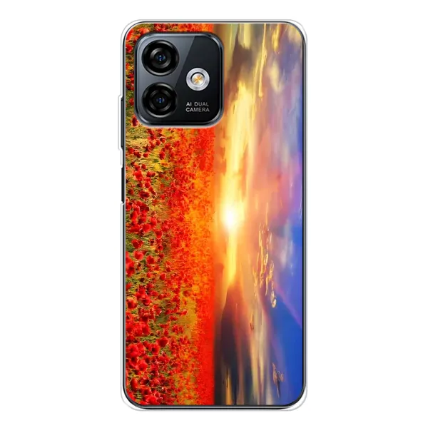 Чехол с принтом «Поле тюльпанов» для Ulefone Note 16 Pro