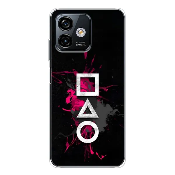 Чохол з принтом «Символи Гра кальмара» для Ulefone Note 16 Pro