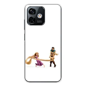 Чехол Рапунцель для Ulefone Note 16 Pro (Рапунцель и Флин)