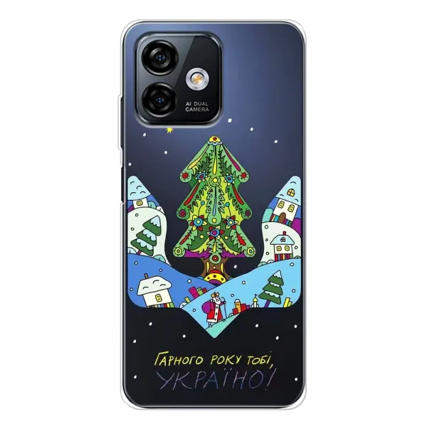 Чохол з принтом «Різдвяний герб» для Ulefone Note 16 Pro