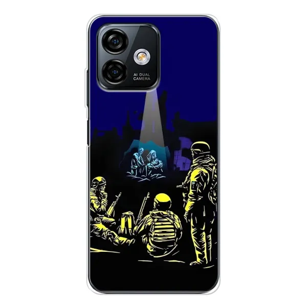 Чехол с принтом «Рождество в Украине» для Ulefone Note 16 Pro